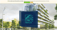 Desktop Screenshot of ghalia-immobiliere.com